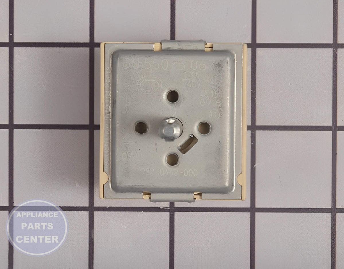 GE OVEN INFINITE SWITCH WB24X10176 - Main view showing precise temperature control for GE XL44 and Spectra series