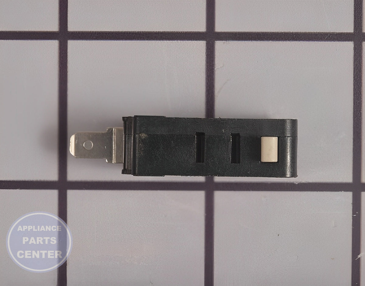 GE OVEN MICRO SWITCH WB24X10204 - Side view with specific measurements