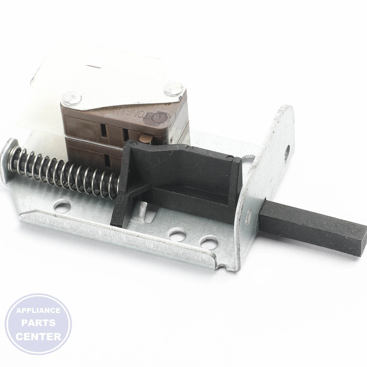 GEH PLUNGER SWITCH DUAL WB24X20445 - Main view showing dual plunger design for Model A, Model B, and Model C