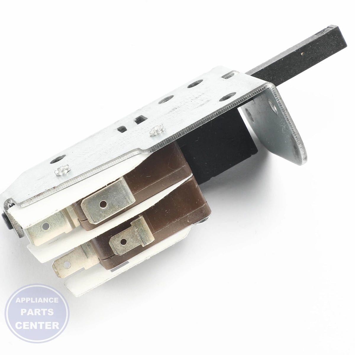 GEH PLUNGER SWITCH DUAL WB24X20445 - Installation in Model X showing key mounting points