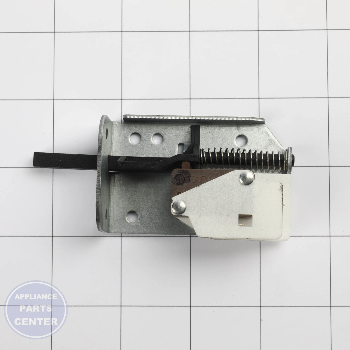 GEH PLUNGER SWITCH DUAL WB24X20445 - Installation in Model X showing key mounting points