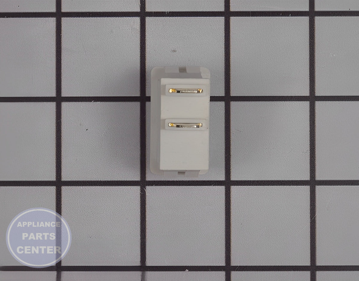 Limit Switch WB24X20459 - Side view with 2.5 x 1.5 inches dimensions