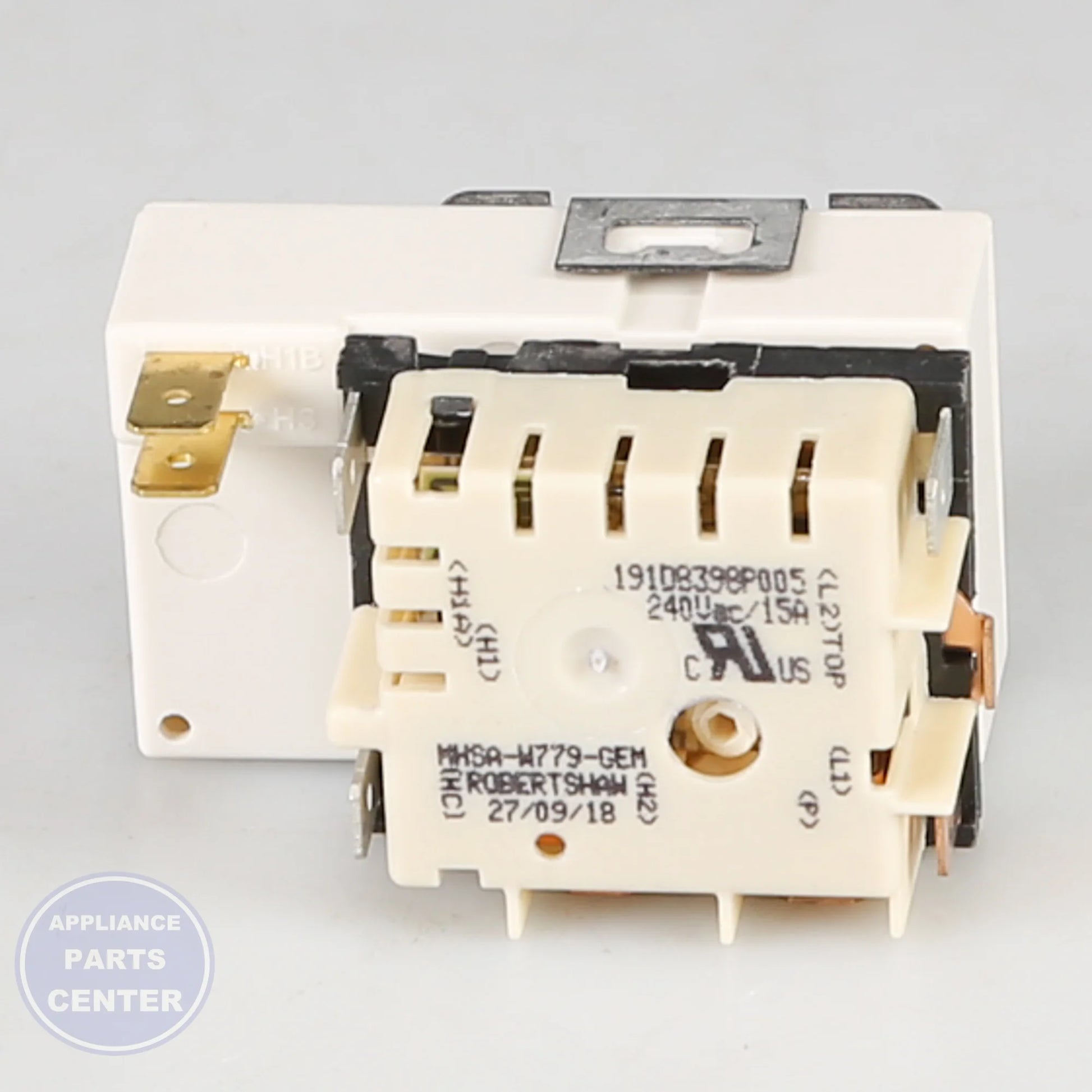 GEH SWITCH INFINITE CONTROL WB24X25152 - Installation in GEH5678 showing key mounting points