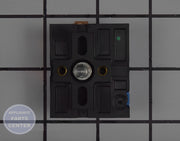 GE OVEN INFINITE CONTROL SWITCH WB24X26398 - Main view showing temperature control for GEN models
