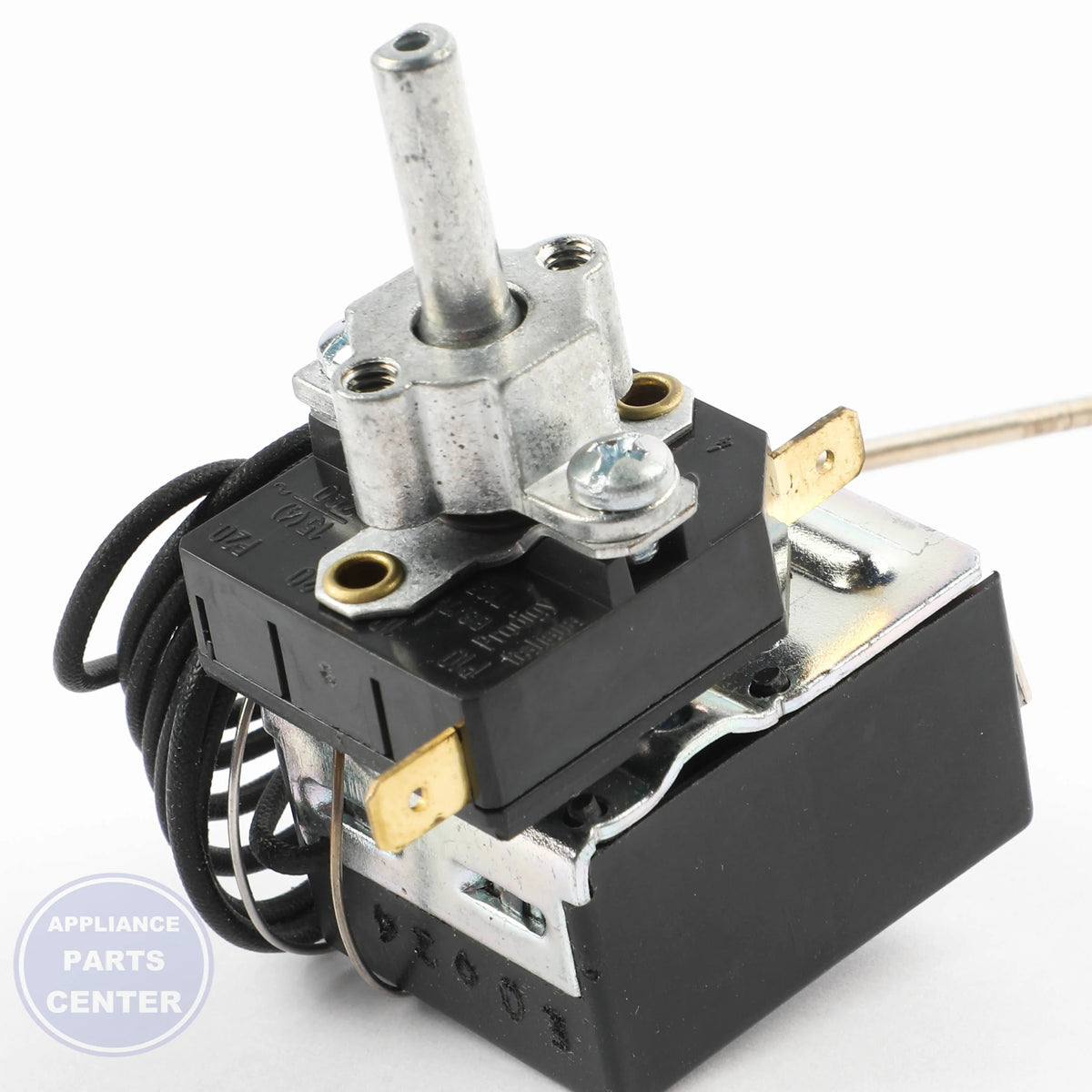 GEH ELECTRIC THERMOSTAT DRLB WB24X31918 - Installation in GEH XYZ model showing key mounting points