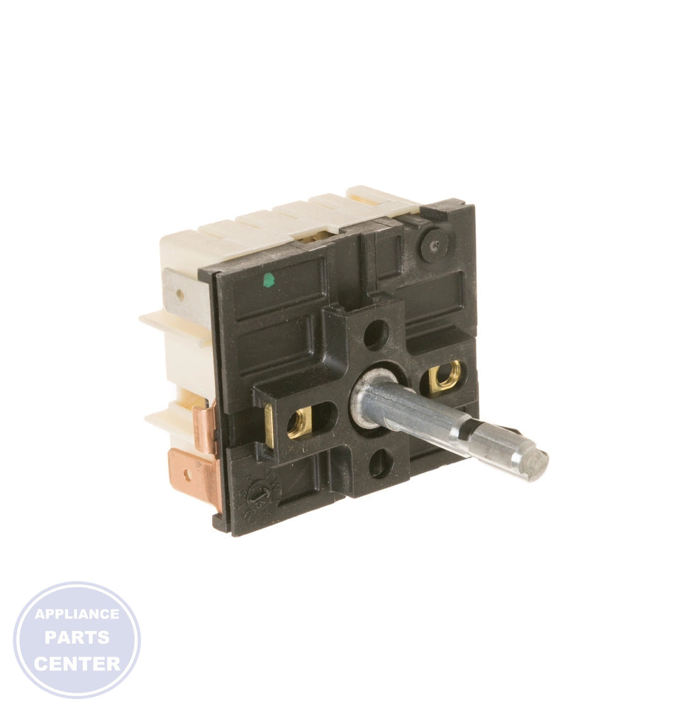GEH SWITCH INFINITE CONTROL WB24X40331 - Main view showing precise heat control for models X, Y, Z