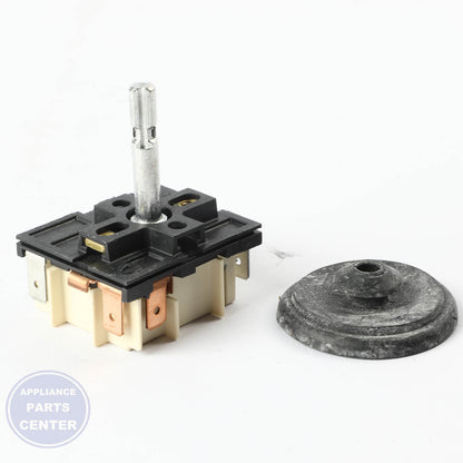 GEH INFINITE SWITCH AND SEAL KIT WB24X41827 - Installation in specific model showing key mounting points