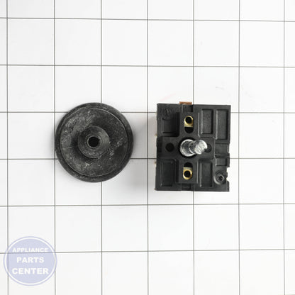 GEH INFINITE SWITCH AND SEAL KIT WB24X41827 - Installation in specific model showing key mounting points