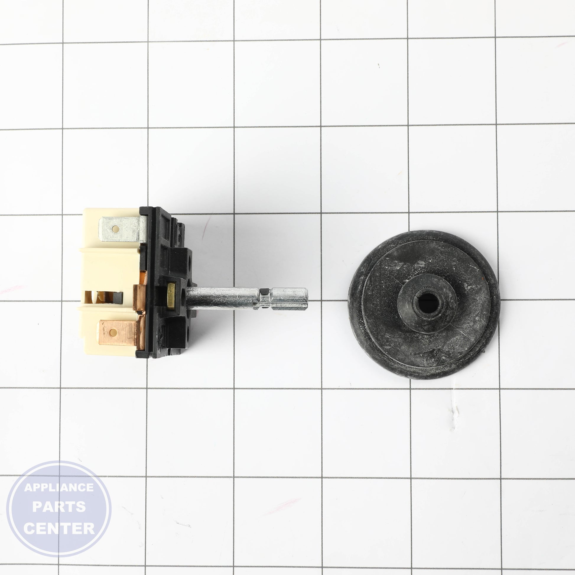 GEH INFINITE SWITCH AND SEAL KIT WB24X41827 - Installation in specific model showing key mounting points