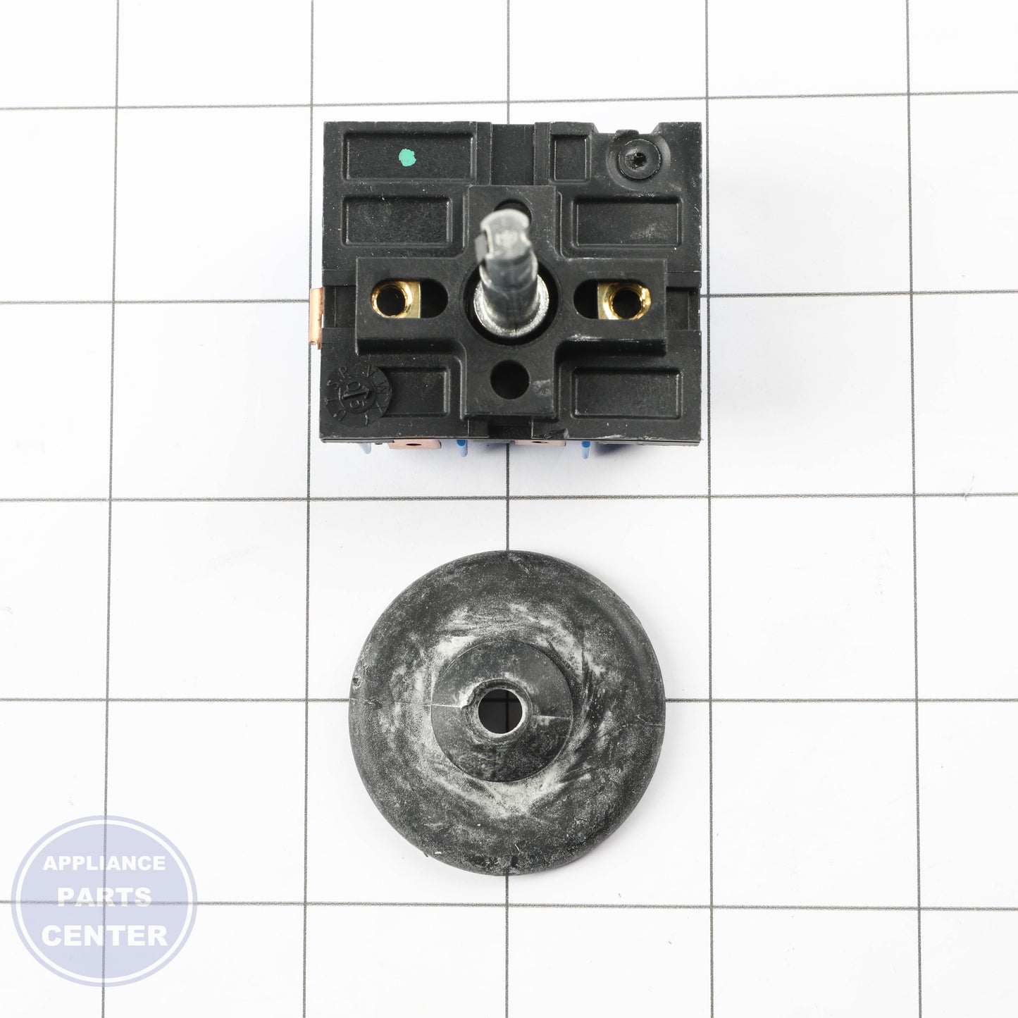 GEH INFINITE SWITCH AND SEAL KIT WB24X41828 - Installation in GEH model showing mounting points