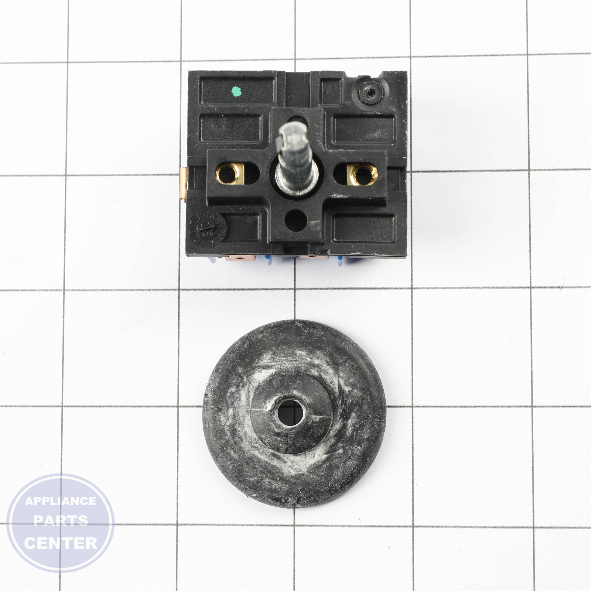 GEH INFINITE SWITCH AND SEAL KIT WB24X41828 - Installation in GEH model showing mounting points