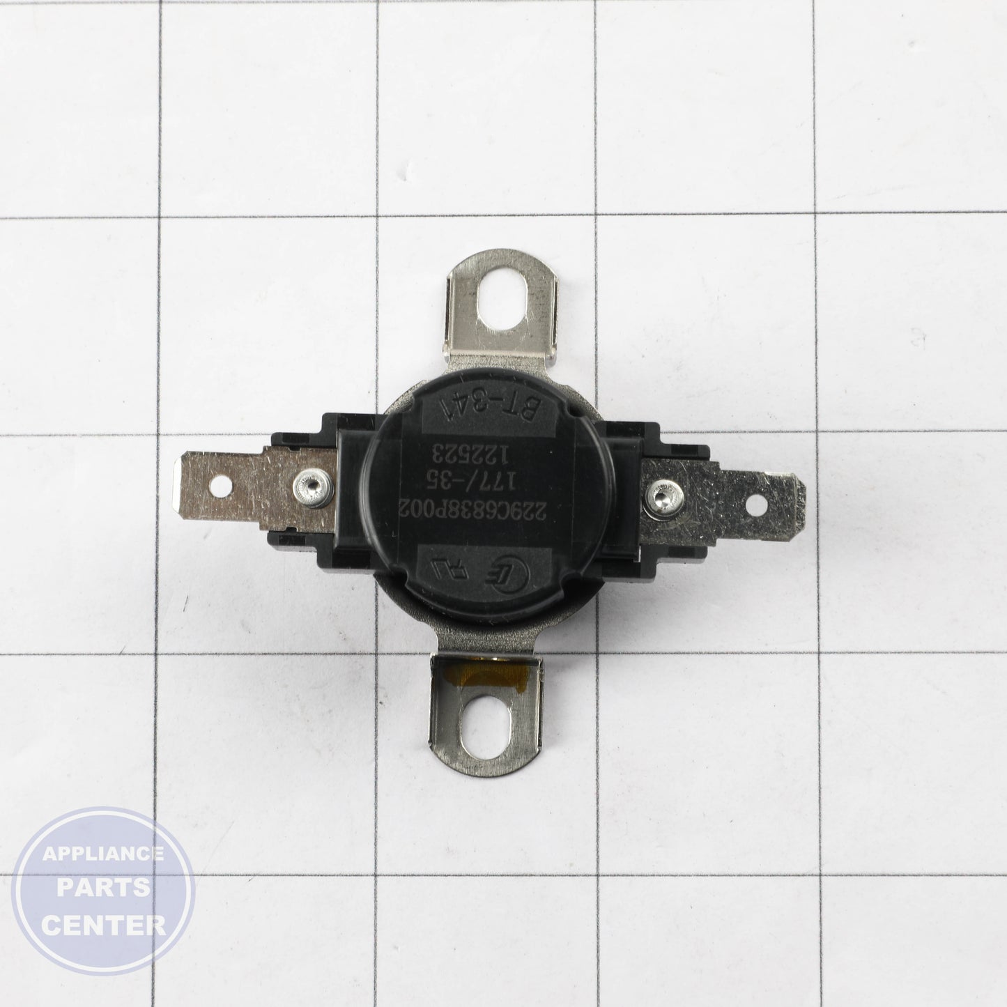 HIGH LIMIT SWITCH WB24X46906 - Side view with 250°F support