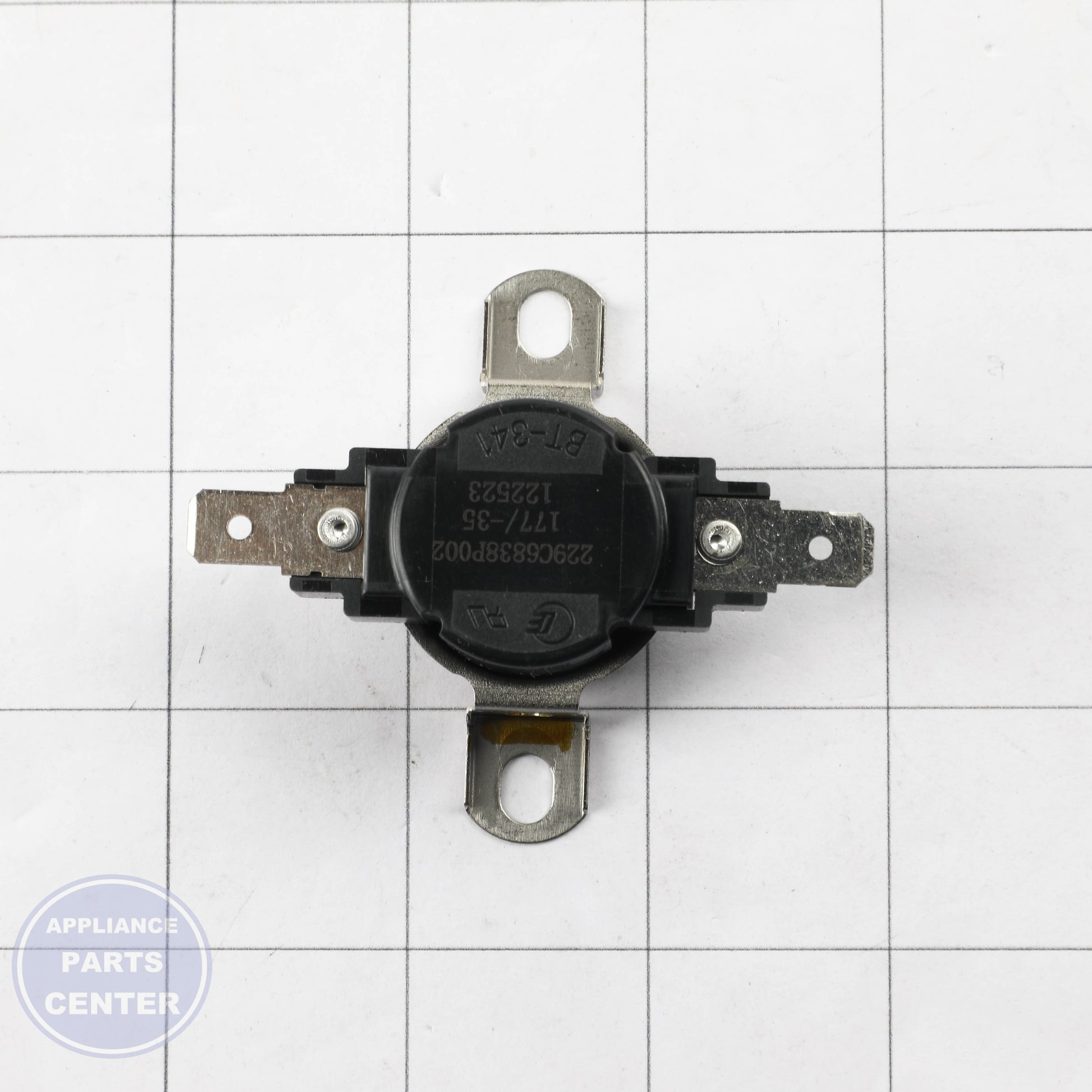 HIGH LIMIT SWITCH WB24X46906 - Side view with 250°F support