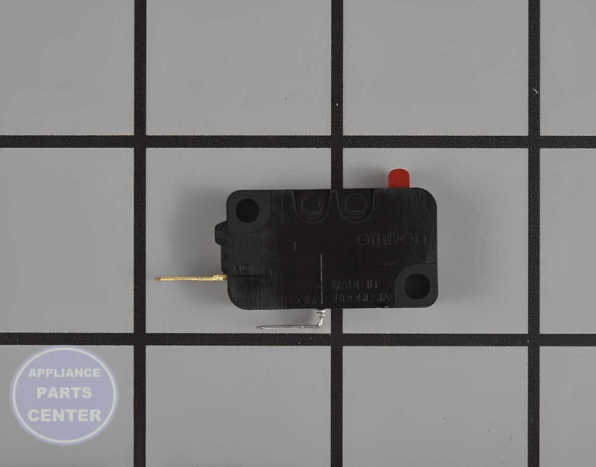 GE OVEN MICROWAVE SECONDARY MICRO SWITCH WB24X829 - Detailed view of switch technical details