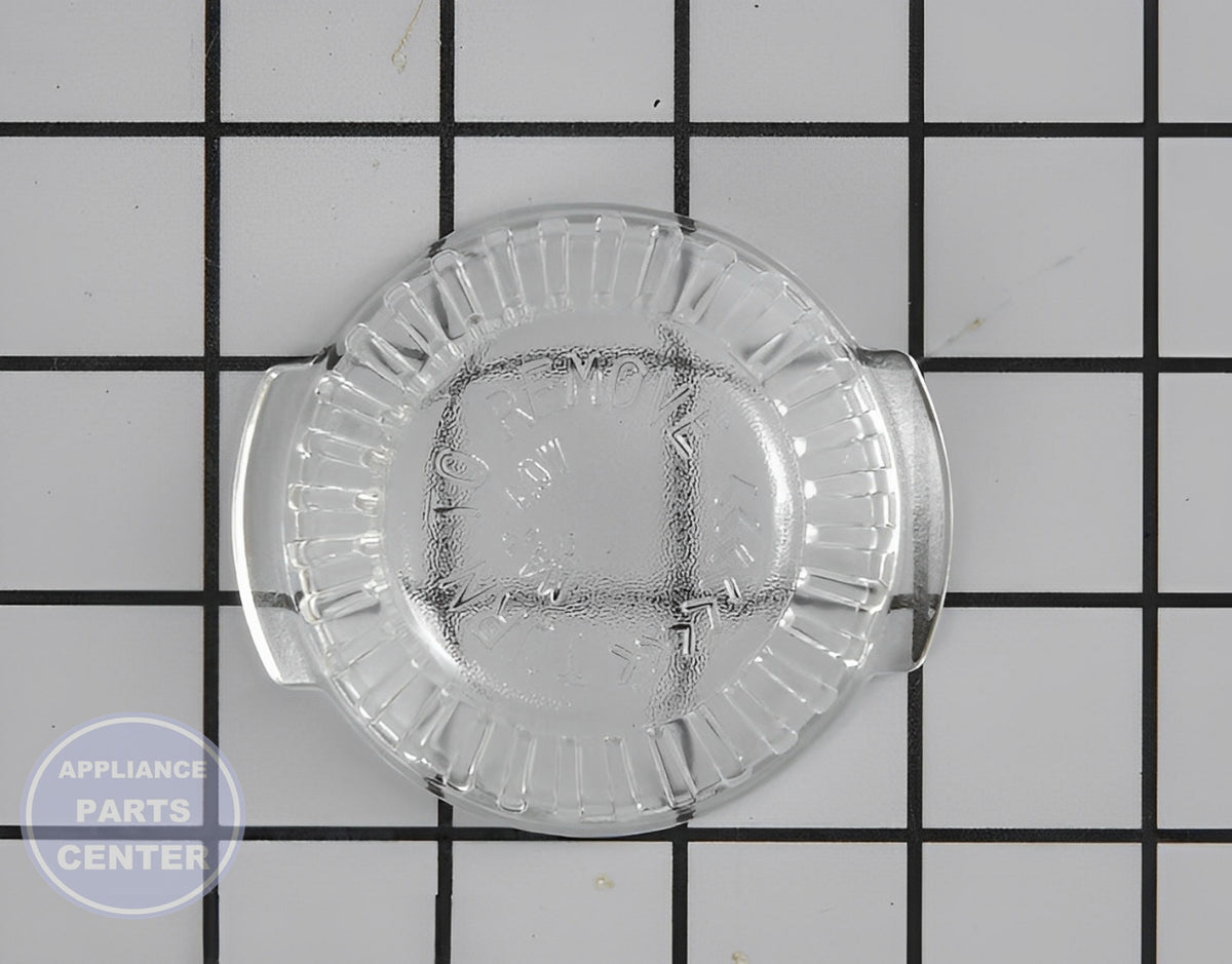 GE OVEN BULB LENS WB25T10002 - Main view showing enhanced lighting for GEN models