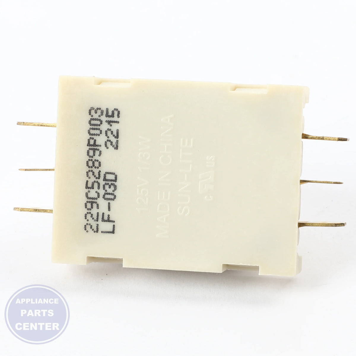 MODULE INDICATOR LIGHT WB25T10050 - Side view with specific measurements