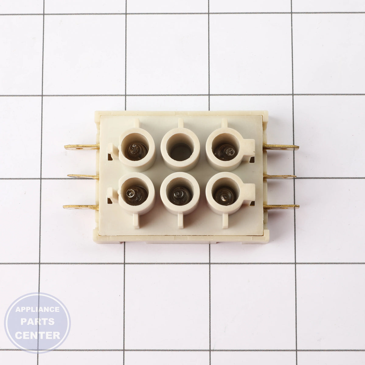 GEH MODULE INDICATOR LIGHT WB25T10050 - Installation in specific model showing mounting points