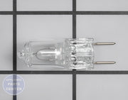 GE OVEN HALOGEN LAMP 20W WB25T10064 - Main view showing bright illumination for GE models