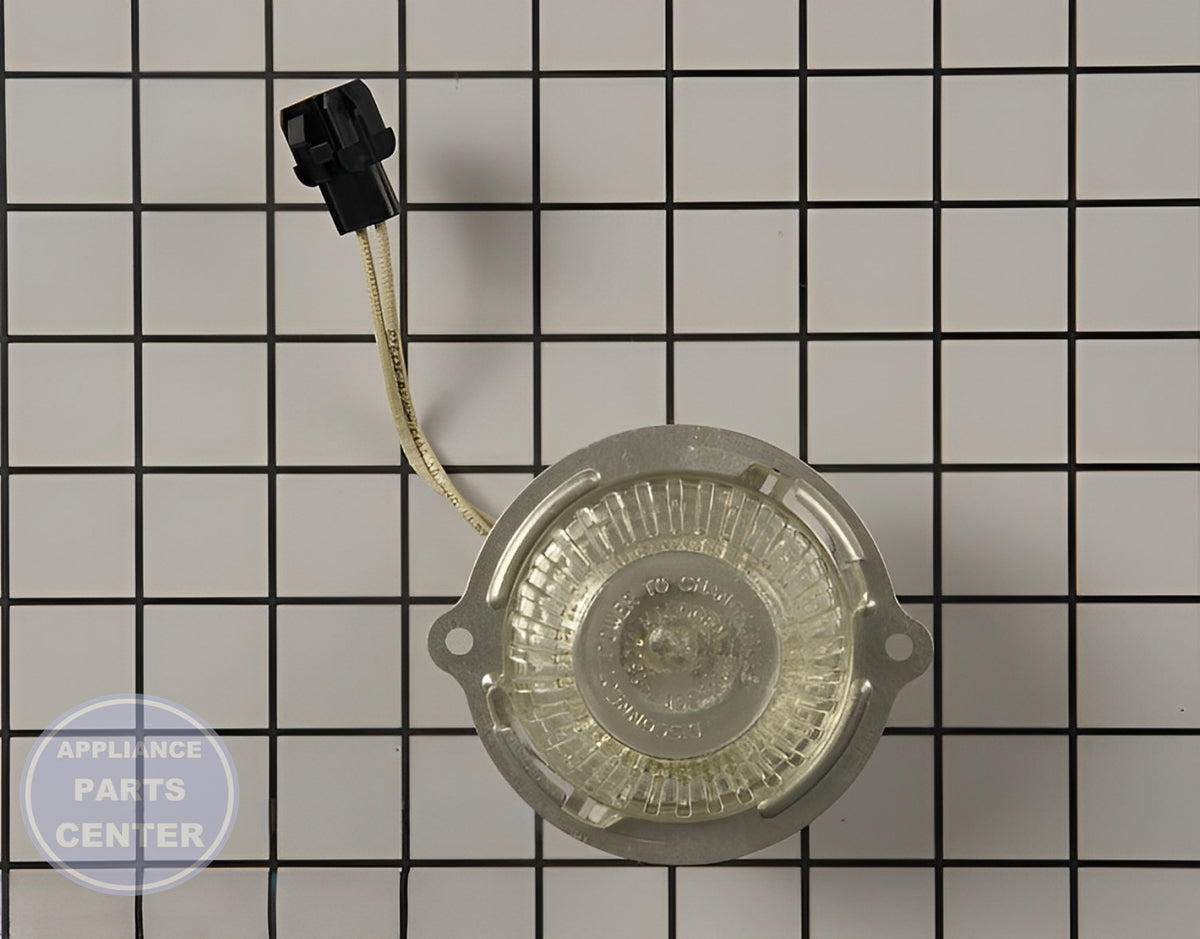 GE Halogen Lamp WB25T10096 - Main view showing bright illumination for GE Range models