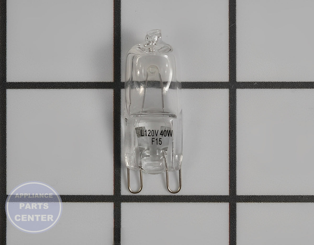 GE OVEN TOP-MOUNTED HALOGEN BULB G9 - Main view showing superior lighting for GE models