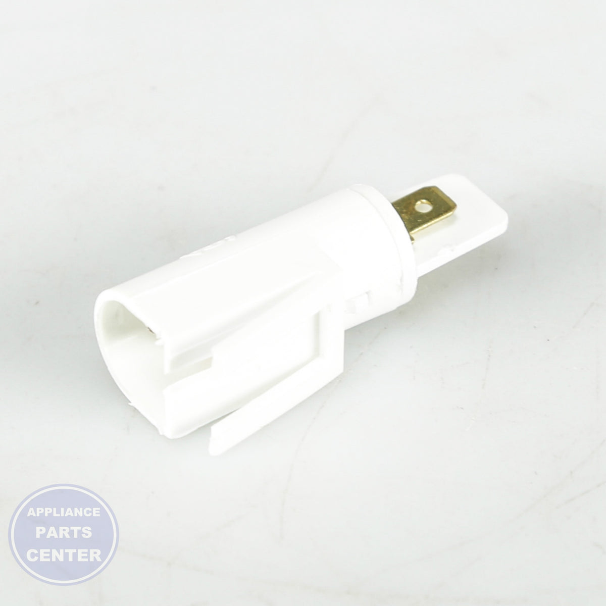 PILOT LIGHT 220V WB25X10008 - Side view with precise measurements