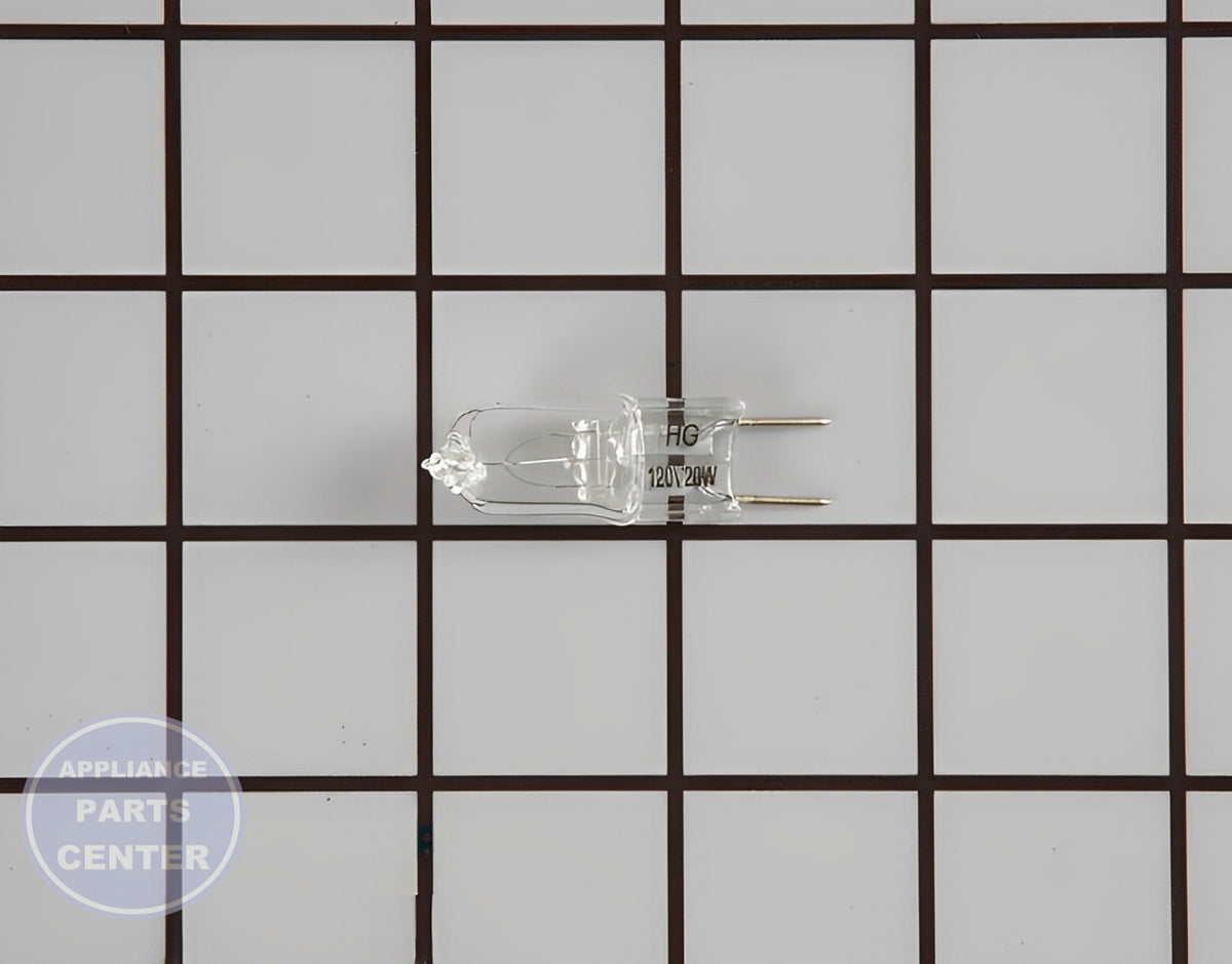 GE RANGE OVEN HALOGEN LAMP 20W 120V COOKTOP - Main view showing bright light for GE models