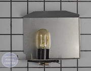 GE Microwave Light Assembly WB25X27079 - Main view showing bright illumination for GE models