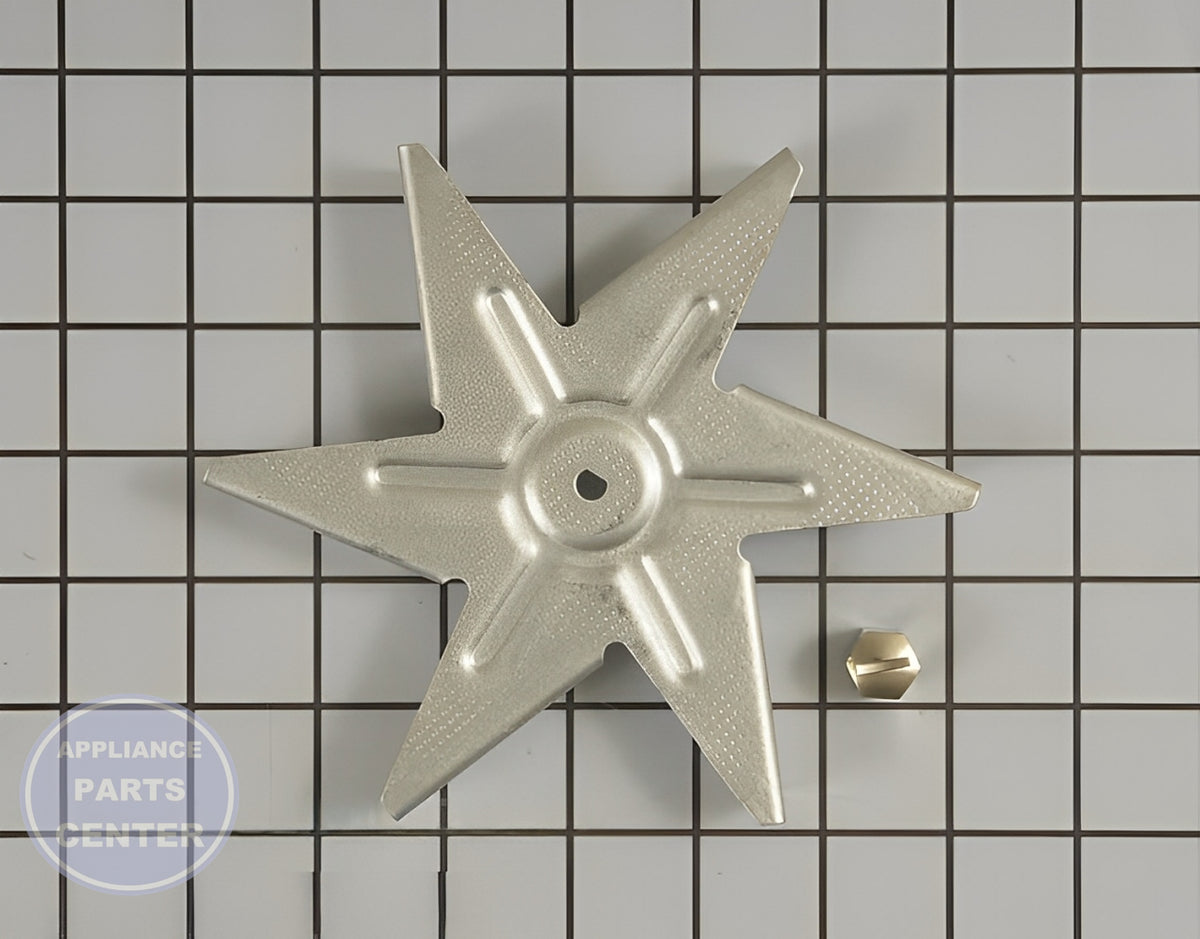 Convection Motor WB26K10003 - Side view with 4.5-inch diameter