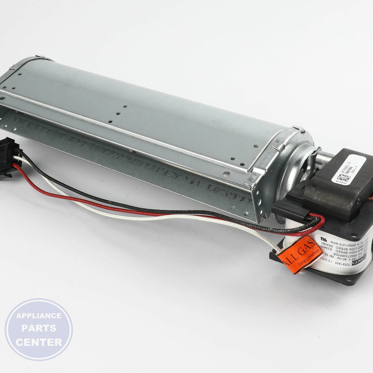 BLOWER TANGENTIAL 45MM WB26K10012 - Side view with 45mm diameter specifications