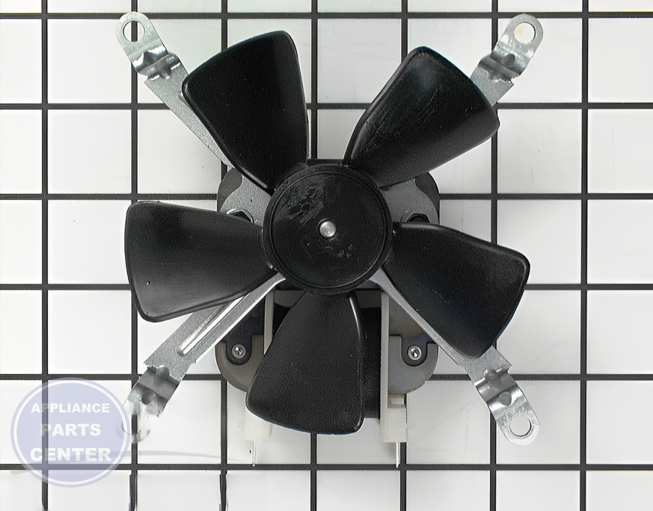 GE OVEN UPPER FAN ASSEMBLY WB26K5061 - Main view showing efficient airflow for GEN models