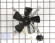 GE OVEN FAN MOTOR WB26T10018 - Main view showing efficient airflow for GE Profile series
