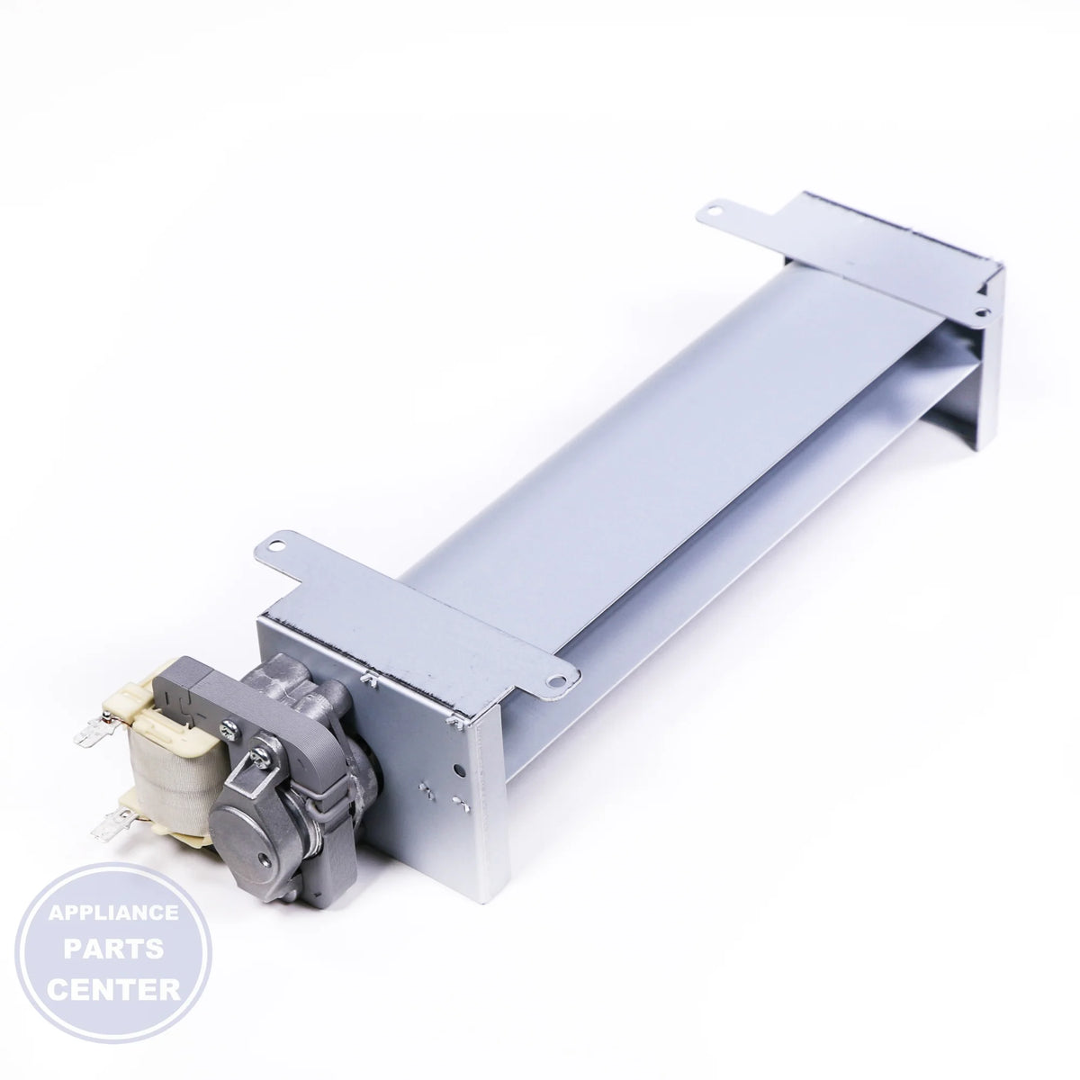 BLOWER ASM WB26T10039 - Side view with precise measurements