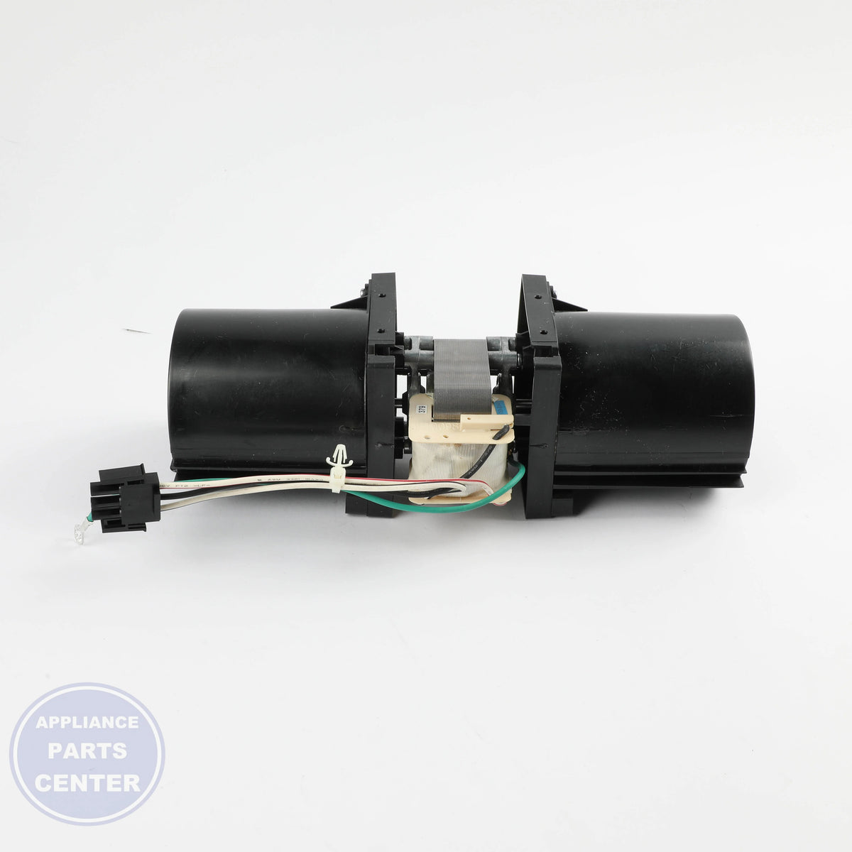GEH RANGE FAN BLOWER WB26T10054 - Installation in specific model showing key mounting points