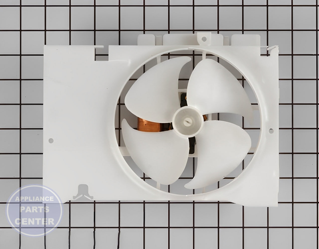 GE Fan Motor WB26X10105 - Main view showing efficient performance for various models