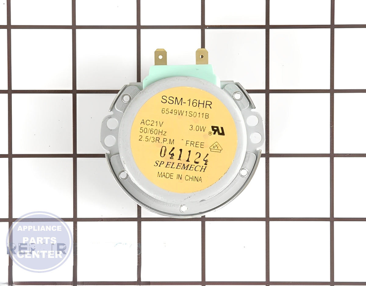 GE Turntable Motor WB26X10143 - Main view showing smooth rotation for XL1800 models