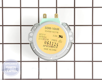 GE Turntable Motor WB26X10143 - Main view showing smooth rotation for XL1800 models