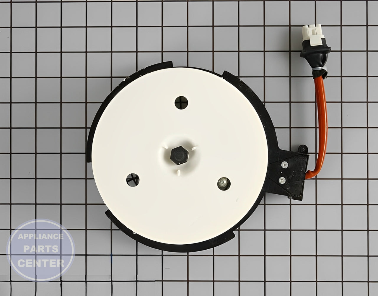 GE OVEN BLOWER MOTOR ASSEMBLY WB26X10169 - Side view with high-speed operation details