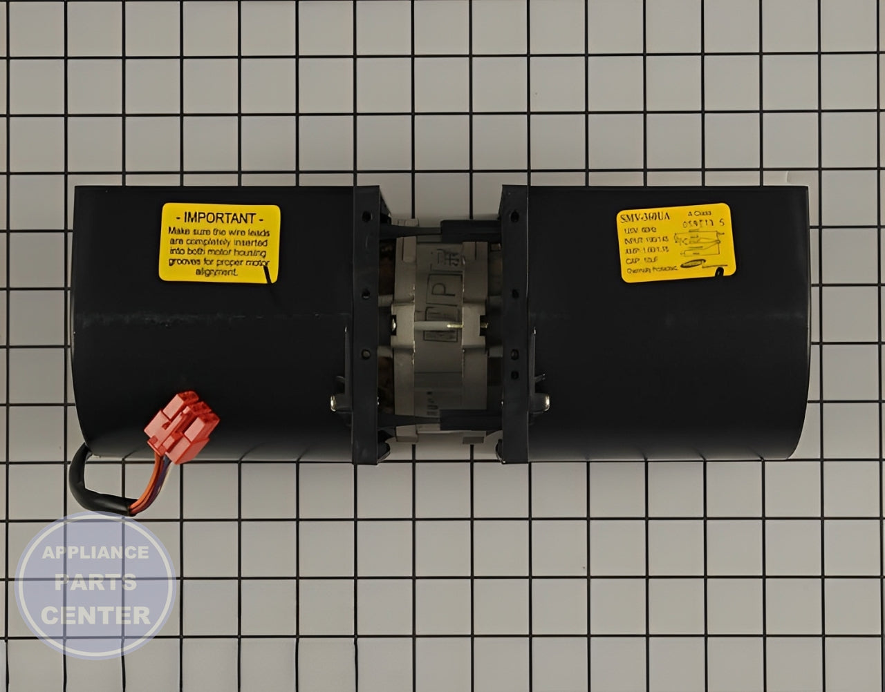 GE Microwave Exhaust Fan Motor WB26X10191 - Main view showing efficient ventilation for various models