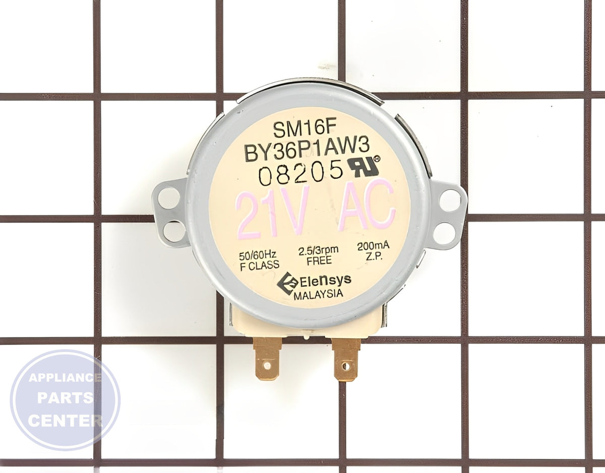 GE Oven Turntable Motor WB26X10208 - Main view showing rotational feature for GEN microwave models