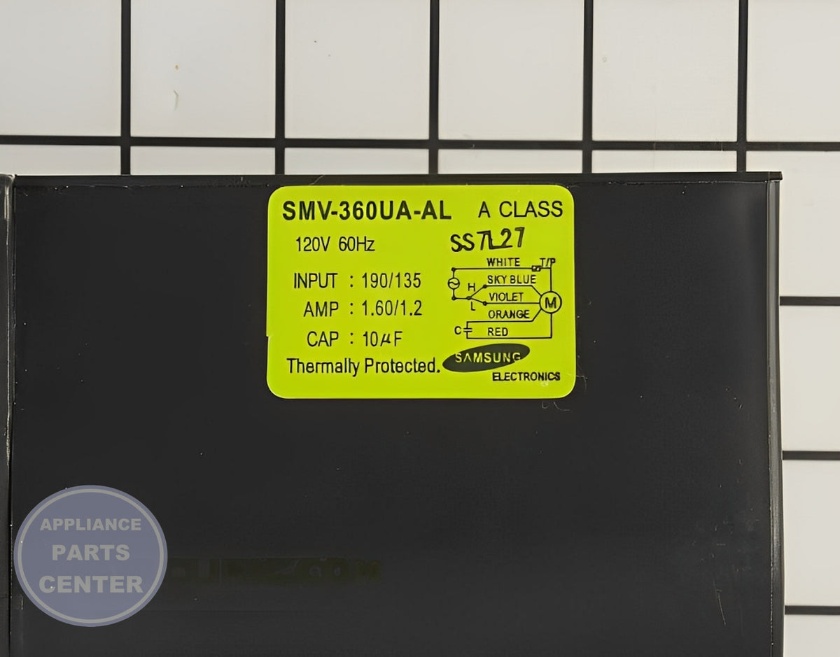 Exhaust Fan Motor WB26X10210 - Detailed view of high-quality technical details