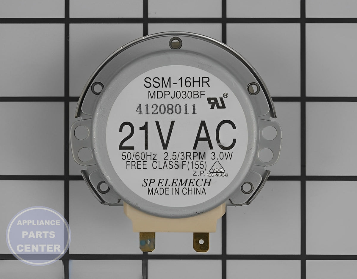 GE Oven Turntable Motor WB26X10233 - Main view showing smooth rotation for GEN Microwave