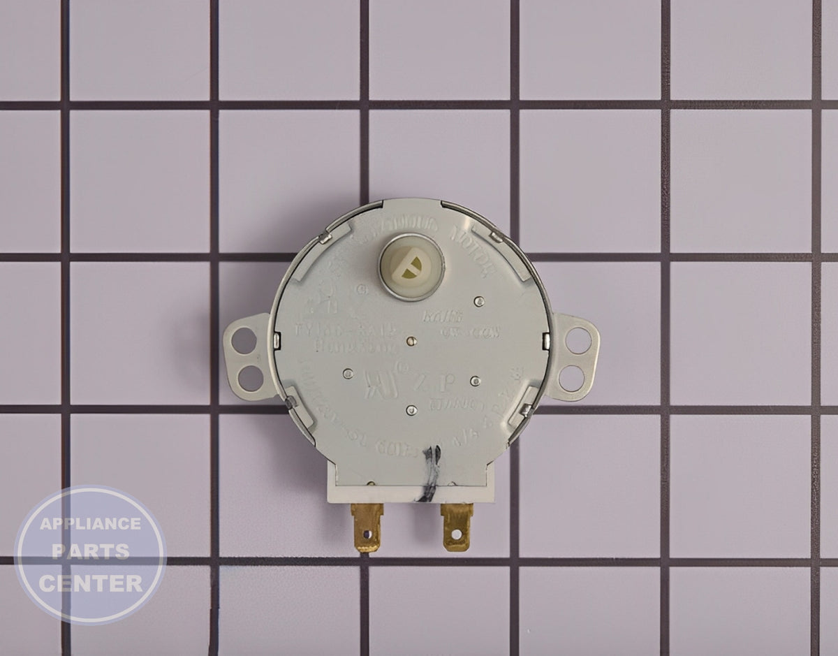 GE Turntable Motor WB26X10252 - Main view showing smooth rotation for JES1656SRSS