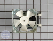 GE OVEN LOWER FAN ASSEMBLY WB26X114 - Main view showing efficient motor for compatible GE models