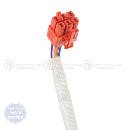 MOTOR VENTILATION WB26X27040 - Side view with precise ventilation specs