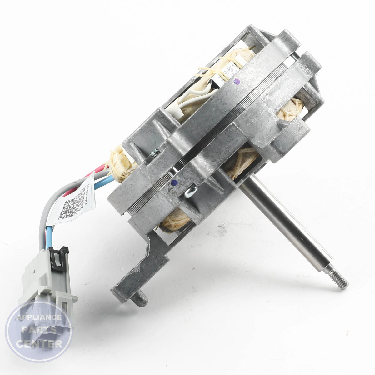 GEH CONVECTION MOTOR WB26X29157 - Installation in GEH XYZ model showing key mounting points