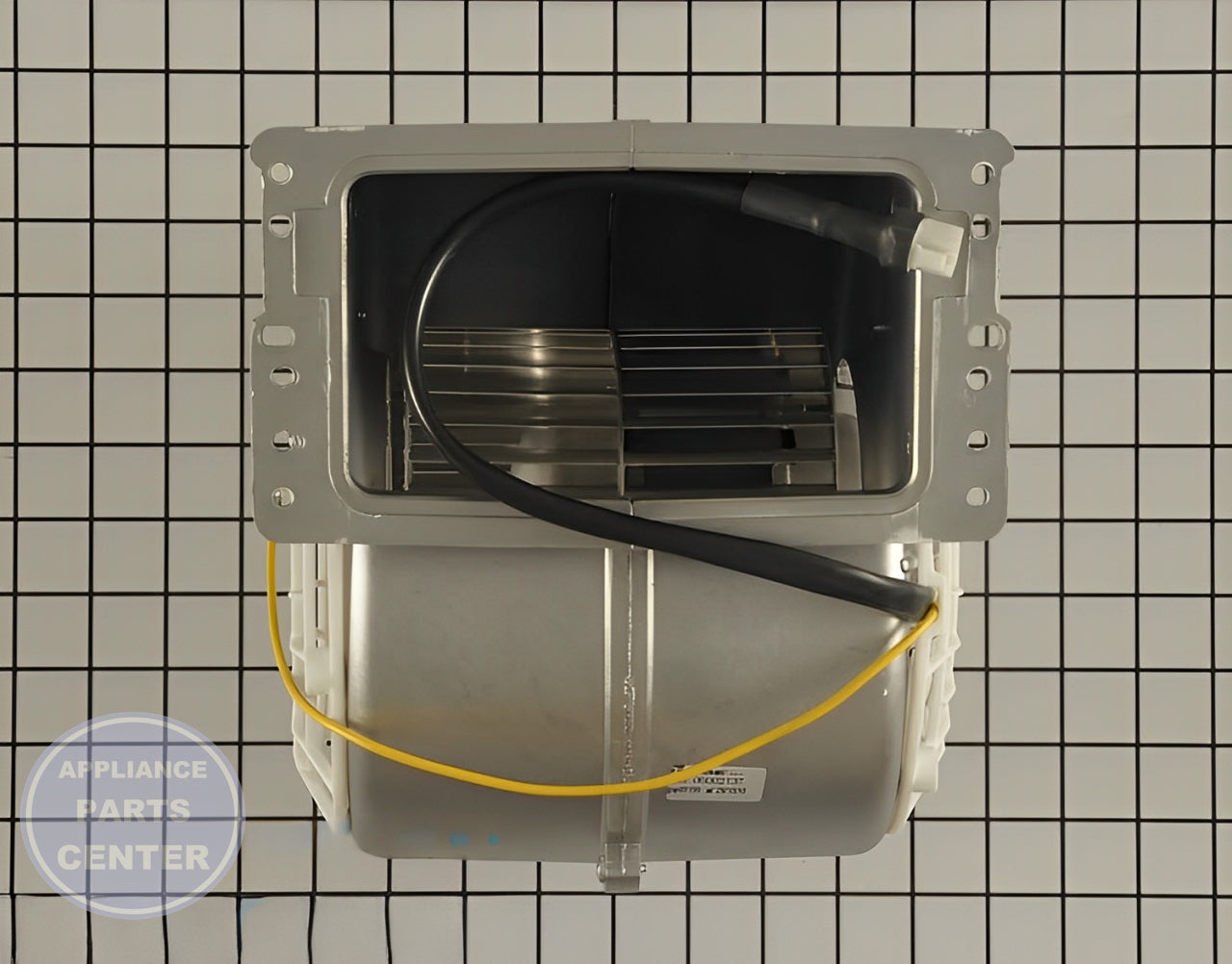 Blower Motor WB26X31760 - Detailed view of motor technical details