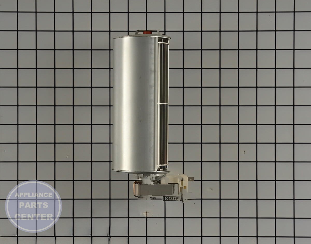GE RANGE TANGENTIAL BLOWER WB26X32571 - Side view with powerful motor specs