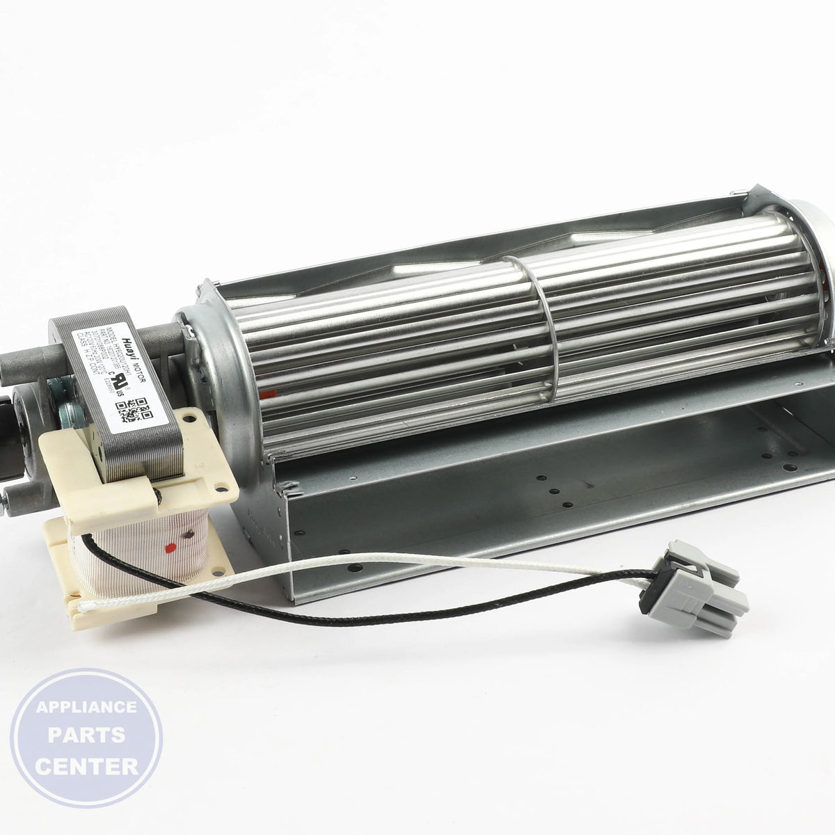 BLOWER TANGENTIAL WB26X39879 - Side view with X CFM airflow capacity