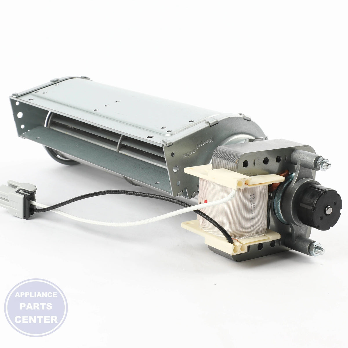 GEH BLOWER TANGENTIAL WB26X39879 - Installation in GEH Range/Stove/Oven showing key mounting points