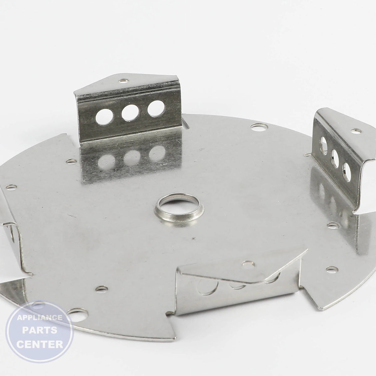 CONVECTION MOTOR KIT WB26X44167 - Side view with precise measurements